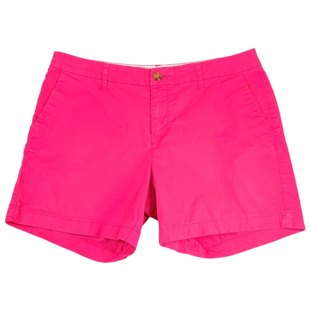 Old Navy Cotton Chino Everyday Shorts Pink Size 4 Coastal Resort